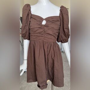 Anthropologie dress by The Truffle- Brown - S